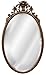 Hickory Manor House 5080AG Oval Flower Basket Mirror/Antique Gold Oval Flower Basket Mirror/Antique Gold