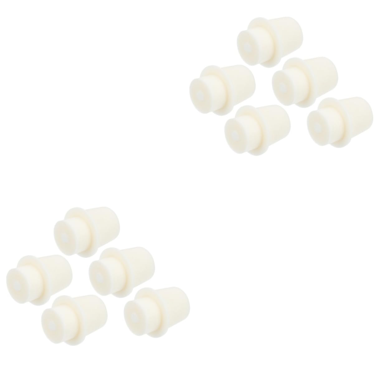 10pcs Test Tube Stopper Conical Glass Flask Seals for Laboratory Supplies Compatible Lightweight and