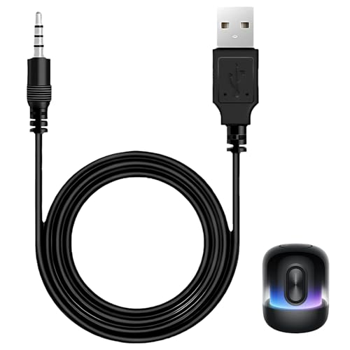 XINXINGDINGSHENG Aux Audio Jack Cable Adapter to USB 2.0 Male USB to 3.5mm Audio Charge Cable for Home&Car Stereo 3.28FT/1M Universal Fast-ChargeOnly Charge Stereo