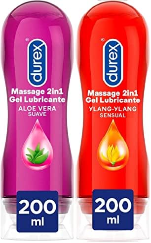 Durex Lubricante Play Massage 2 en 1 Gel de Masaje Corporal Eróti...