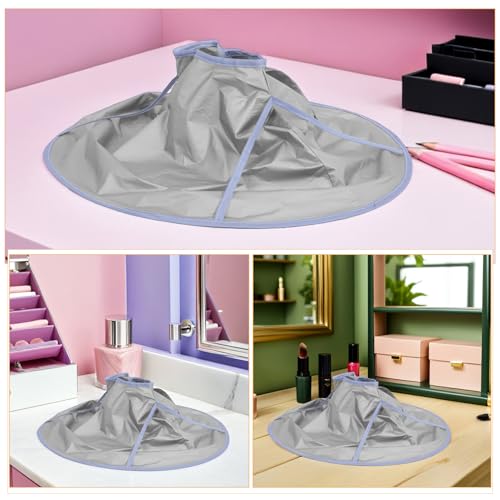 Capa peluquería impermeable 4 pcs para adultos 60x60 cm miniatura 3