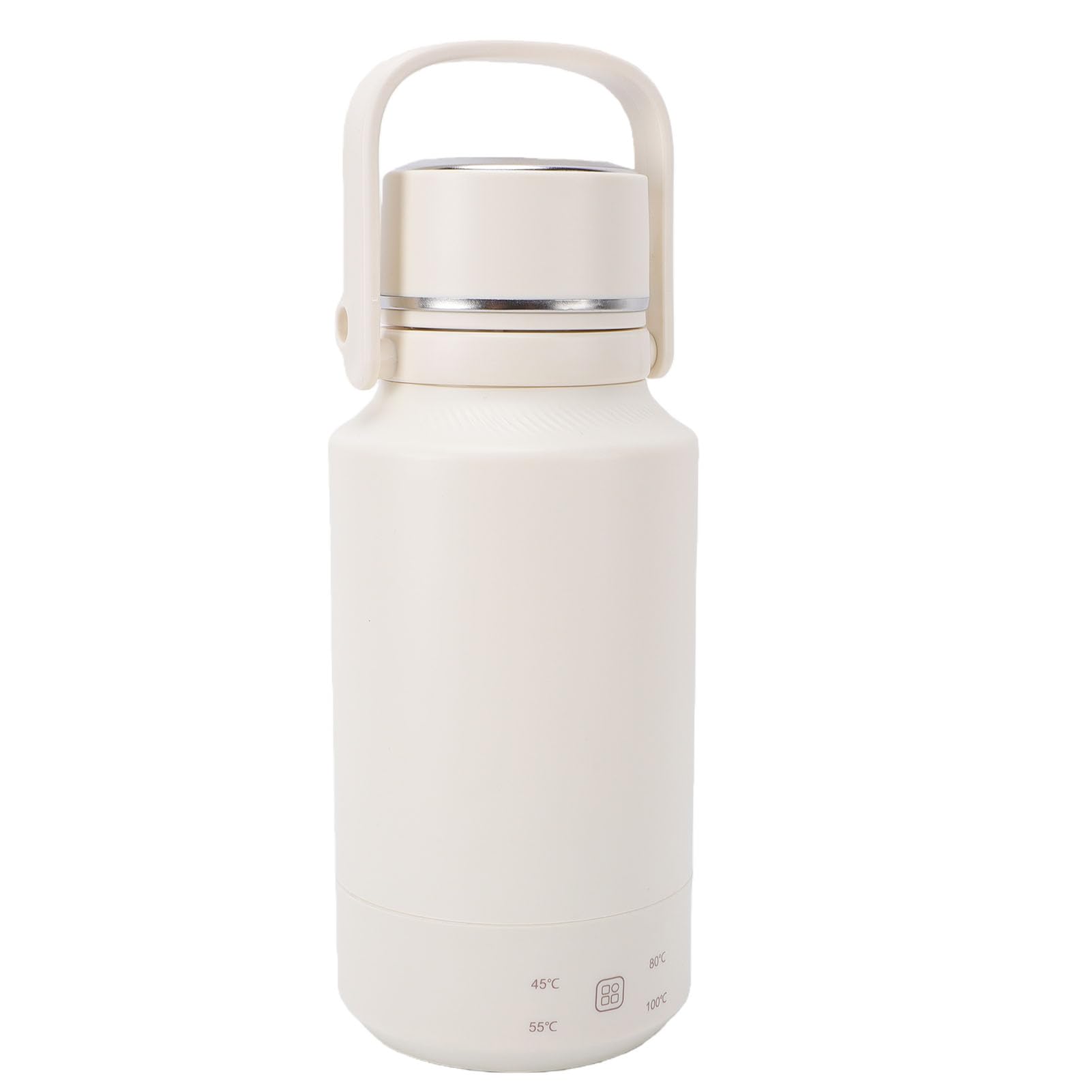 SIXRUN Hervidor Eléctrico Portátil 1L, Caldera de Agua de Viaje de Acero Inoxidable de Calentamiento Rápido (Enchufe europeo 220V)