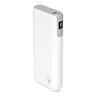 VulTech VPB-DL20WH Power Bank 20000mAh PD 65W, Caricatore Portatile Ultra Rapido con LCD