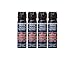 Pepper Enforcement 4-Pack PE1110M-FT Splatter Stream Pepper Spray - Maximum Strength 10% OC Formula - Emergency Self Defense Personal Protection