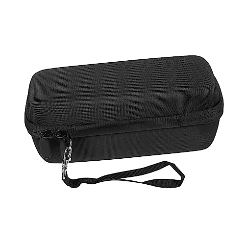 GAROZATION Speaker Case Storage Box Cord Organizer Travel Case Electronic Storage Organizer Black Anti-scratched Lightweight