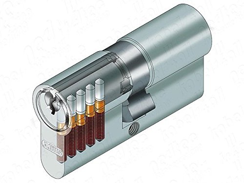 Eurocilindro Abus E50 N 40/60 niquelado para sustituir bombines desgastados
