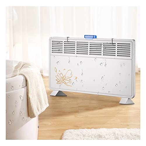 AOKEBR 1600/2000W Radiador Electrico Bajo Consumo, 3 Niveles de Potencia, Silencio, Resistente al Agua, Calentamiento rápido de 3 Segundos, protección contra vuelco y sobrecalentamiento Cover