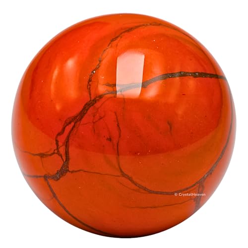 Image of Certified Red Jasper Crystal Ball for Meditation