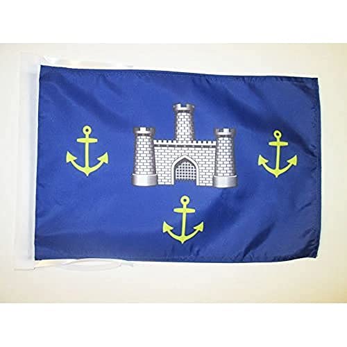 AZ FLAG - Flagge Grafschaft Isle Of Wight Alt - 45x30 cm Mit Kordel - Isle Of Wight Fahne 30 x 45 Cm - Flaggen