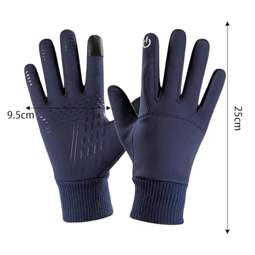 RNXRZANK 3xWinter Gloves Warm Mittens, Waterproof Touchscreen Skiing Glove Snow Gloves for Snow Skiing Driving Cycling Sports
