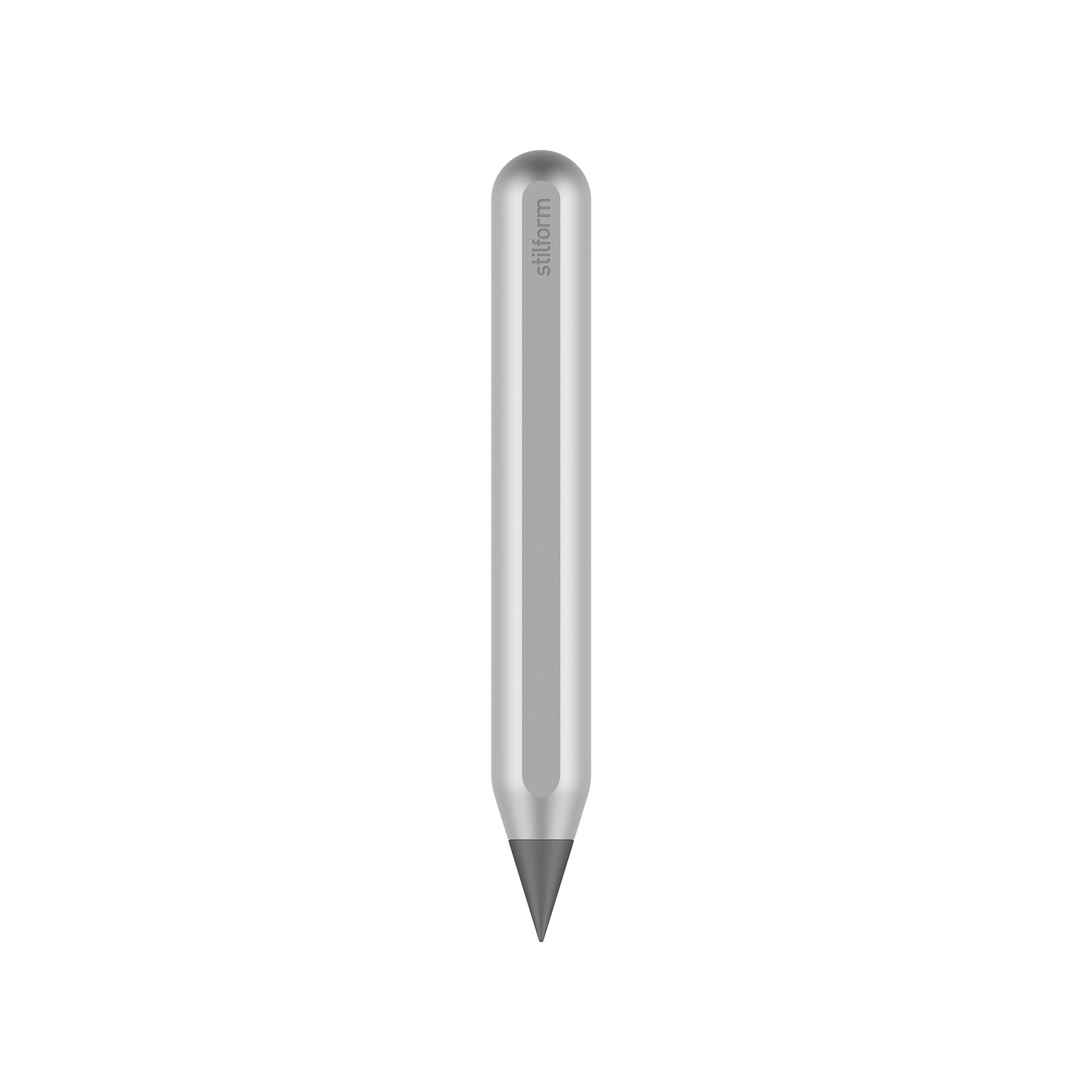 200526 AEON Nano Mini-Blei-Stift aus Aluminium - mit magnetischer Graphit-Spitze, wechselbar - Comet Grey