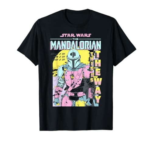 T-shirt Star Wars The Mandalorian pop art vêtements et hauts de série TV