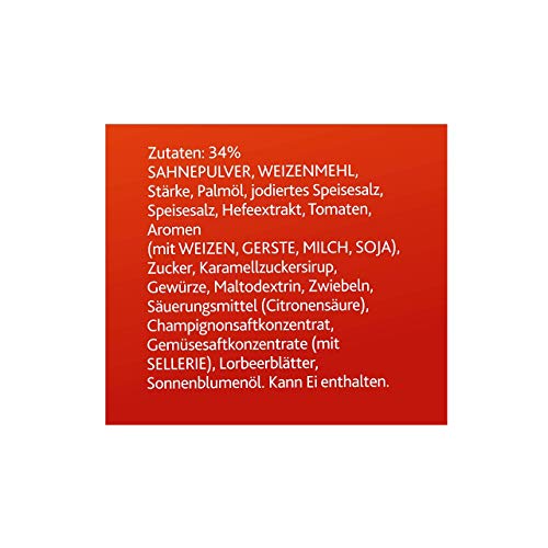 Knorr Rahmsauce (cremig, auch als Saucenbinder) 1er Pack (1 x 1 kg)