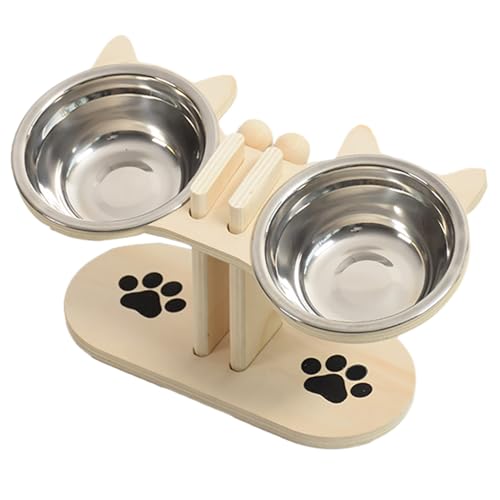 Support réglable pour gamelle de chien et chat idéal pour maison multi-animaux