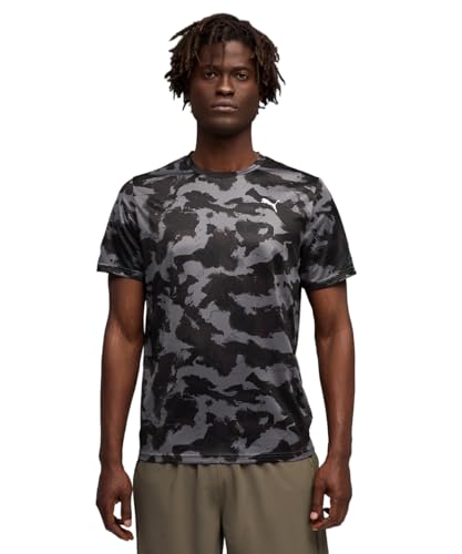 M TAD Essentials AOP Tee Puma schwarz – Ansicht 1