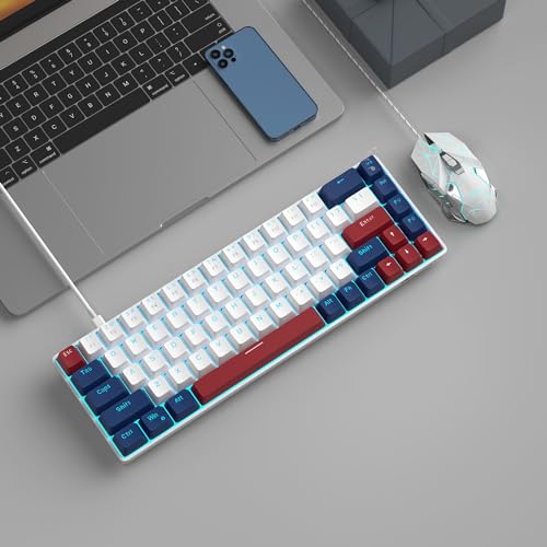 Clavier de jeu mécanique portable MageGee MK-Box compact 60% rétroéclairé pour PC Mac - 6