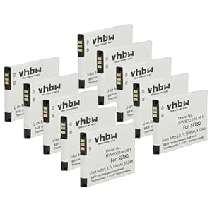 vhbw 10 x Akumulator do COMfortel