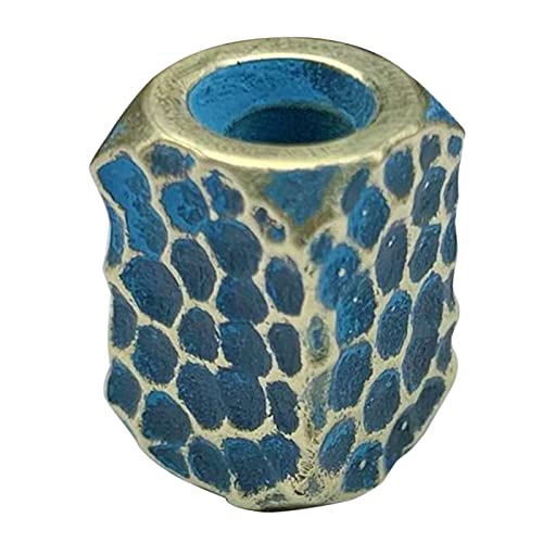 Ottone Antica Grecia Guerriero Spartano Cicatrice Casco Ombrello Corda Coltello Perline Gioielli Fai da te Paracord Portachiavi Cordino Accessorio pendente  18