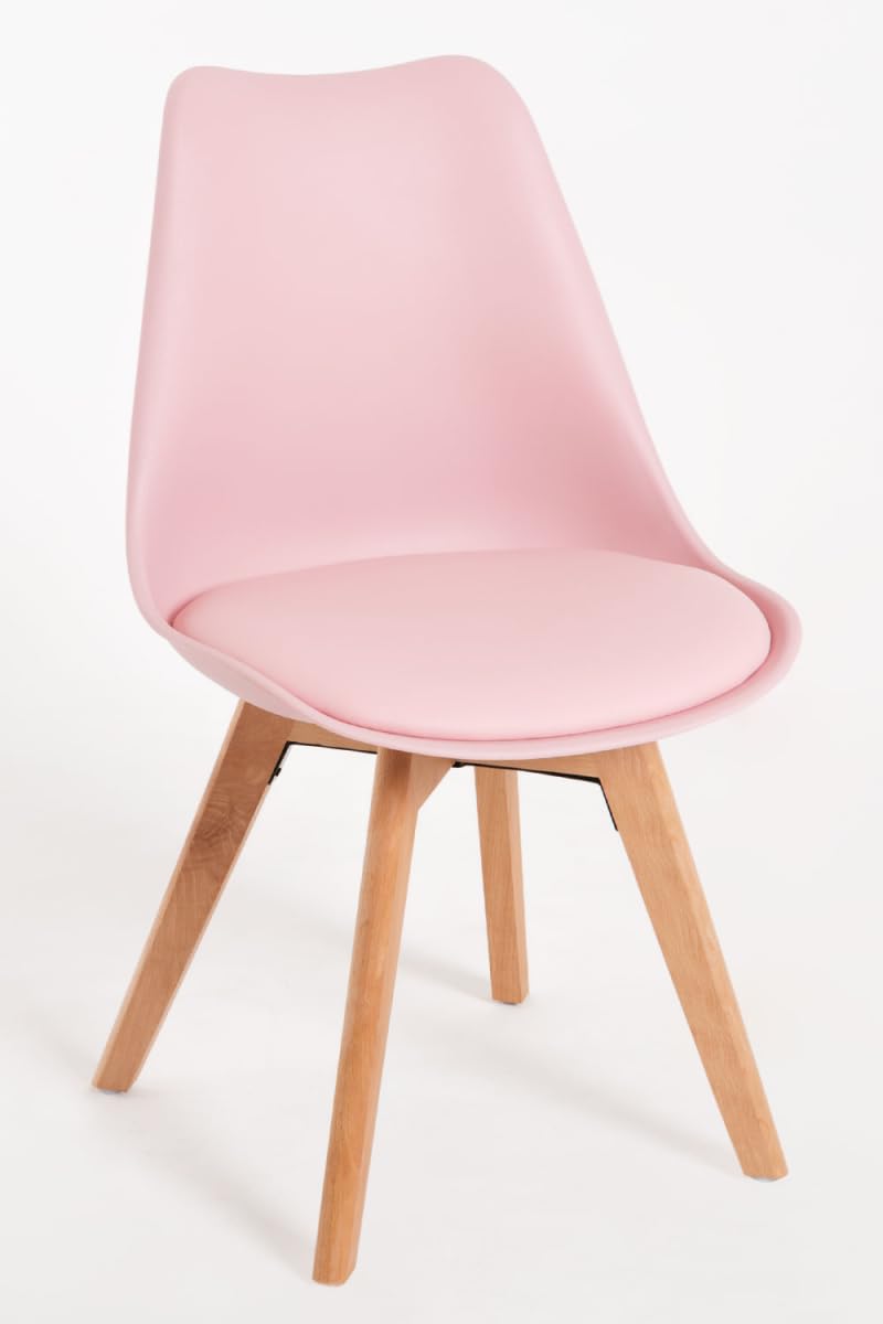 Regalos Miguel - Packs Sillas Comedor - Pack 2 Sillas Synk Basic - Rosa