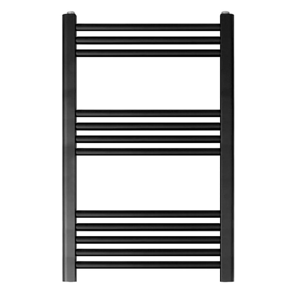 Balterley Straight Heated Heated Towel Rail Radiator542W600 X 800mmMatt Black from B&Q
