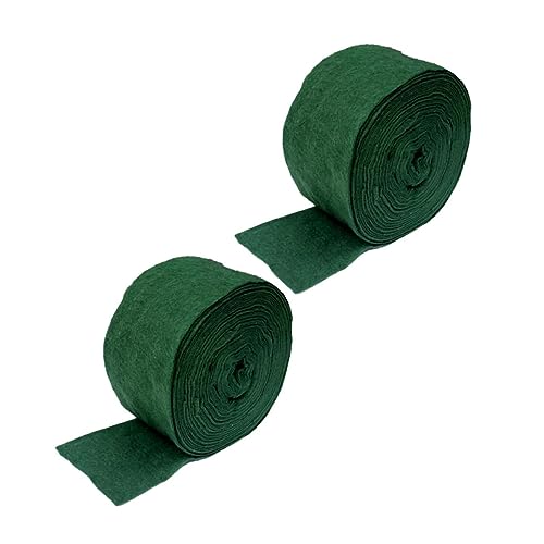 BESPORTBLE 2stücke Baumstamm Schutzvlies Grün Atmungsaktives Vlies Aus Wetterfest Und Wärmeisolierend Wiederverwendbar Für Winterschutz Und Frostschutz Bei Pflanzen Und Bäumen