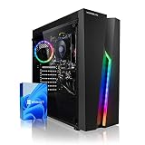 Con almacenamiento de estado sólido 500GB SSD M.2 NVMe ultrarrápido, su Windows se inicia o se apaga en segundos, sus aplicaciones se inician en un instante y el rendimiento general del sistema es fluido y receptivo, lo que le permite hacer más en menos tiempo. Además de poder instalar gran cantidad de juegos.