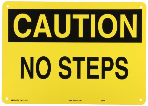 Panneau de protection contre les chutes pour éviter les accidents de marche No Steps