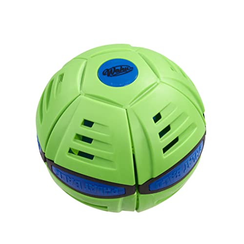 Wahu - PHLAT BALL Classic - Farblich Sortiert - Frisbee & Ball in Einem – Transformierbare Wurfscheibe – Outdoor-Spiel für Kinder ab 5 Jahren – 22,9 cm Frisbee, 15,7 cm Ball – Für Garten & Park
