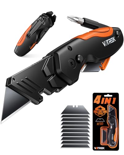 VOTREK 4-in-1 Folding Utility Knife
