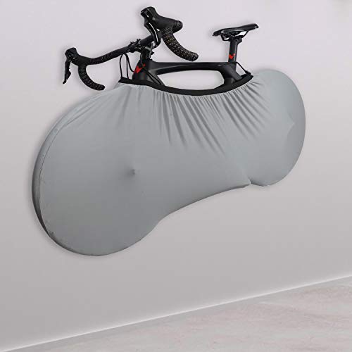 WESTGIRL Bicycle Wheel Cover, Anti-dust Indoor Bike Storage Bag, Washable Elastic Bicycle Scratch-Proof Protective Gear Tire Package for MTB Road Bike, Keeps Floors and Walls Dirt-Free