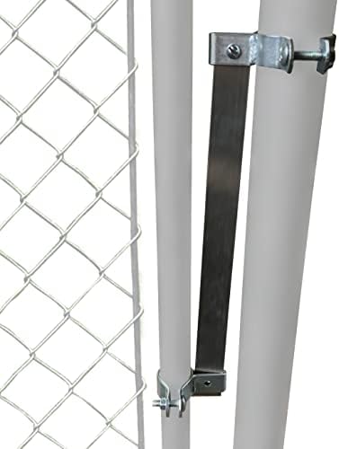 Gate Shut Sta-klos Gate Closer – Self Closing for Outdoor Gate, Dog & Pool Gate, Chain Link Fence Spring, Gate Spring, Gate Hardware, Self Closer for Door, Automatic, Adjustable Tension – Made in USA