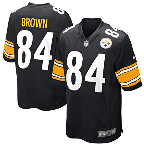 Nike Antonio Brown Pittsburgh Steelers NFL Youth Black Home On-Field Player Jersey