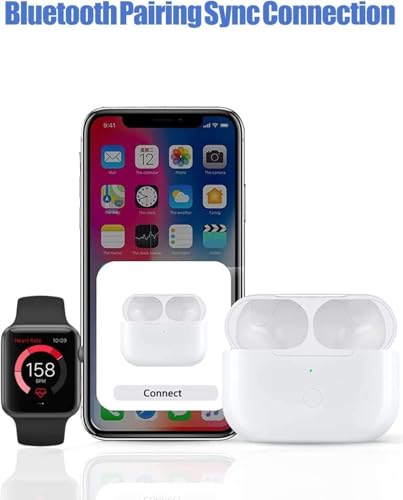 Carcasa de carga inalámbrica compatible Air Pod Pro estuche de reemplazo con puerto Lightning 6