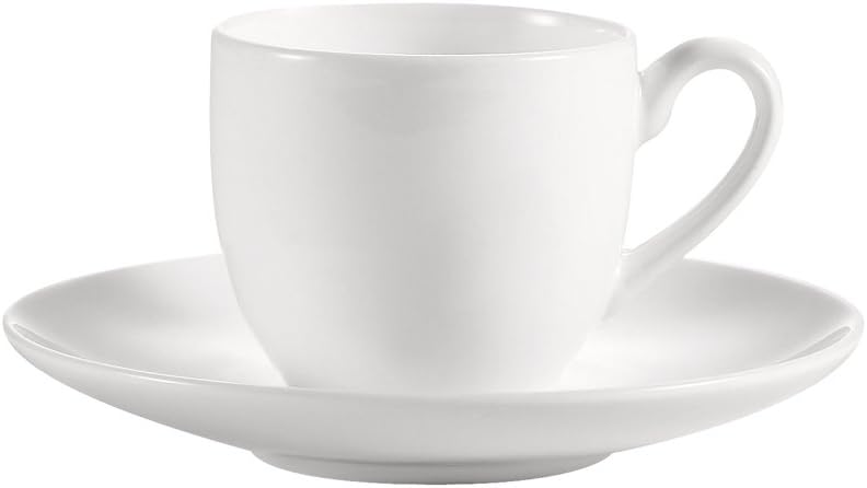 CAC China MAJ-36 4-1/2-Inch Majesty Bone China Saucer, Box of 36