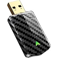 2025 Wireless CarPlay Adapter for iPhone & Android Auto Adapter,Mini, Plug & Play with No Delay, Auto-Reconnect, Converts Wired to Wireless Car Play Dongle for Cars Built-in Wired CarPlay with USB-A/C