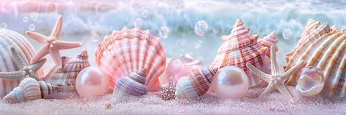 Broderie Diamant Kit Complet Grand Format Shell 90x250cm - 2