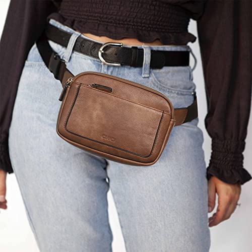 CLUCI Vegan Leather Waist Bag