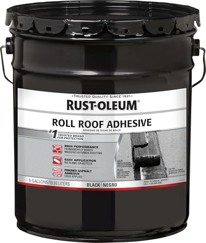 Adhesivo para techo Rust-Oleum 5 galones negro