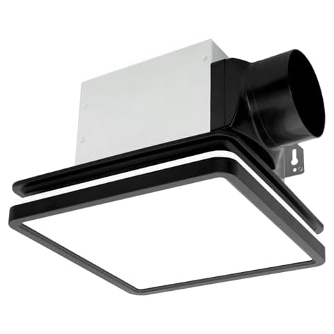 Akicon Bathroom Exhaust Fan with Light Cover