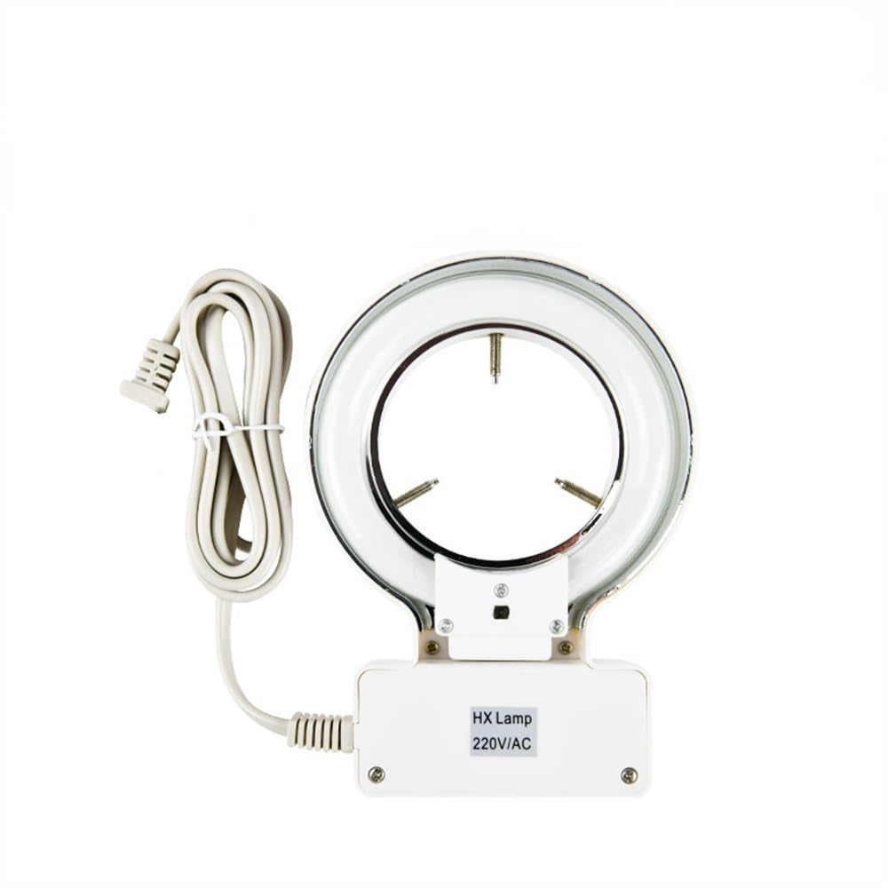 Accessori per microscopio da laboratorio Lampada a sorgente luminosa for microscopio a luce fluorescente bianca da 70 mm for l'illuminazione del microscopio stereo