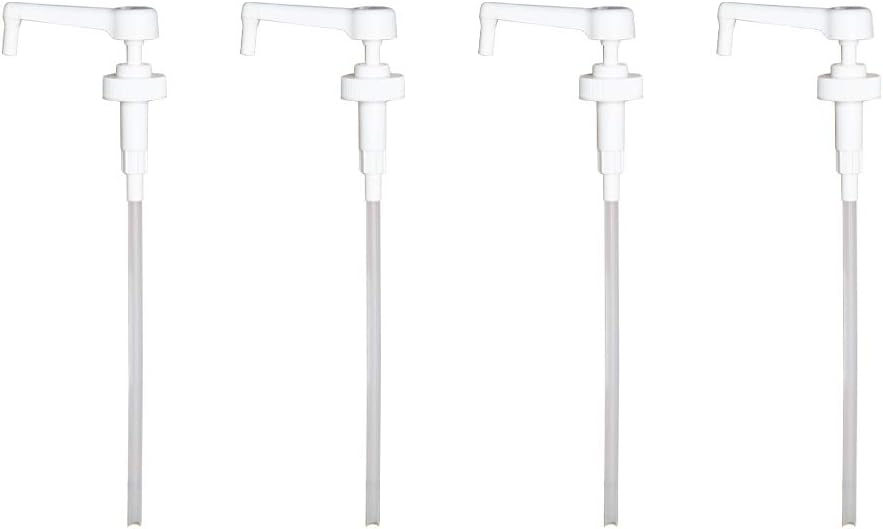 1 Gallon Hand Pump with Removable Spray Nozzle- 2mL - Neck Size 38/400 (4 Pack)