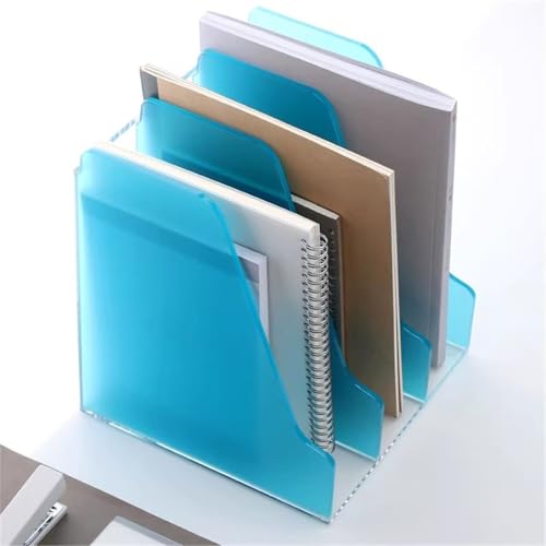 Estante organizador de archivos para un escritorio de oficina ordenado y limpio 3
