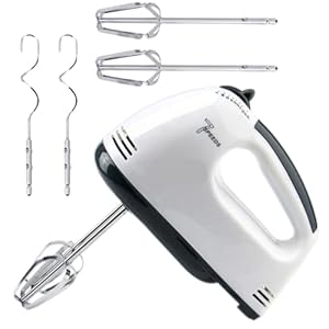 Holibanna Elektrischer Handrührer 7 Geschwindigkeiten