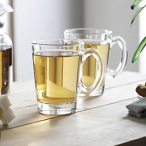 Set de 6 Mugs de Vidrio Transparente 10.5 oz miniatura 2