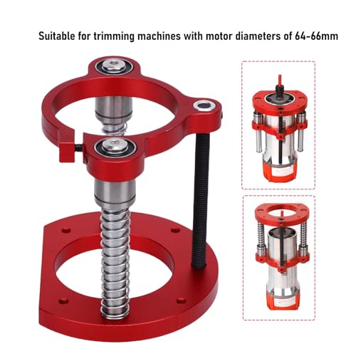 Base de levage de routeur avec course de 70 mm et serrage stable à deux mâchoires - 4