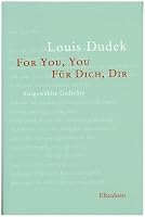 For you, you - Für Dich, Dir: Ausgewählte Gedichte 3932245792 Book Cover