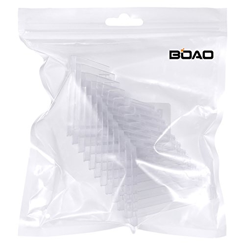 Boao 12 Packs Mini Clear Acrylic Easel Stands Coin Display Easel Holder Baseball Sports Card Stands Trading Graded Card Easel Stand, 2.25 Inch Tall #TOP2