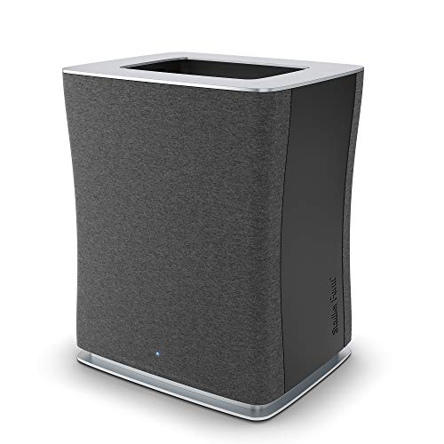 Stadler Form air purifier Roger big, filters pollen, dust and other particles, with Wi-Fi, for large rooms up to 1119 square feet, with night and auto mode, black