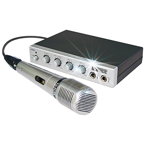 TO-PLAN(トープラン) マルチエコーマイクミキサー HYPER もりあげくん マイク1本付き TKY-18