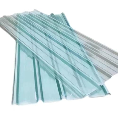 Paneles de fibra de vidrio para iluminación natural y revestimiento de techos resistentes